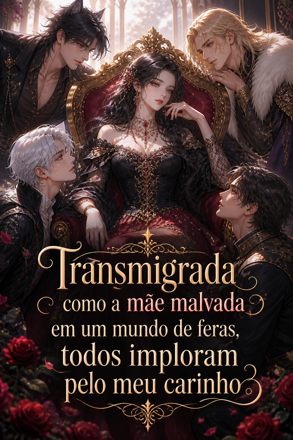 Transmigrada como a mãe malvada em um mundo de feras, todos imploram pelo meu carinho